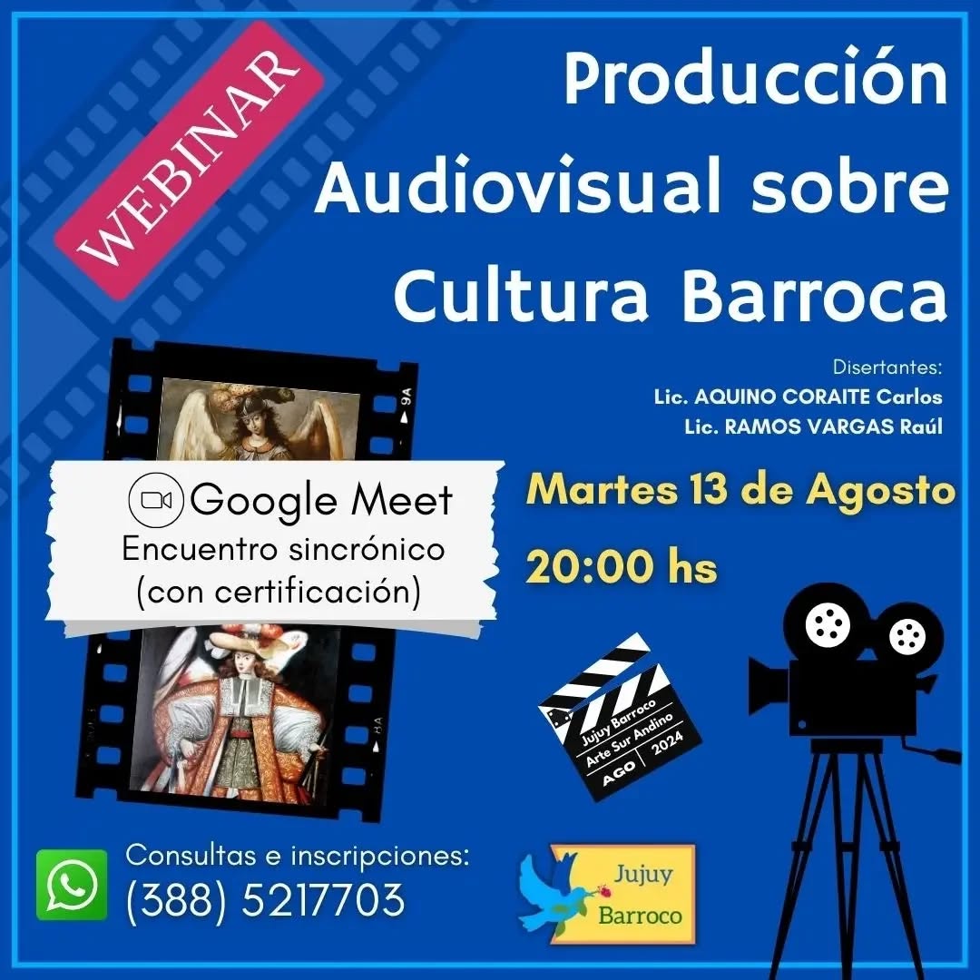 Producción Audiovisual sobre Cultura Barroca