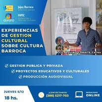Experiencias de gestion cultural sobre cultura barroca